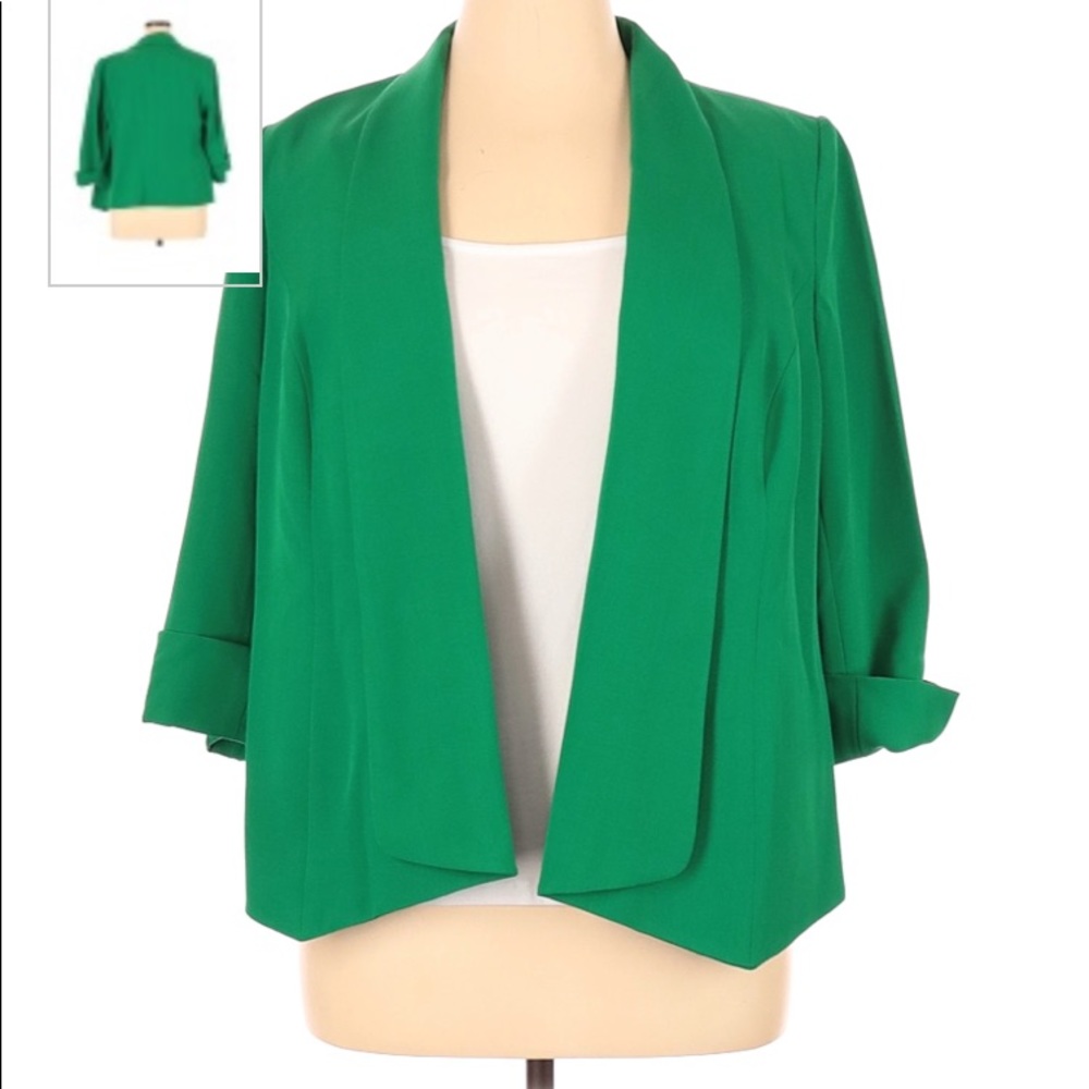 Green blazer